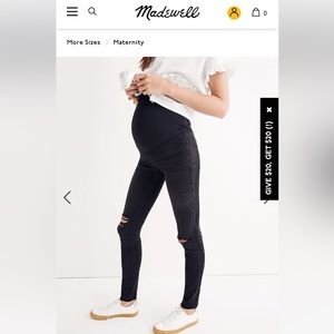 Madewell Maternity Jeans
